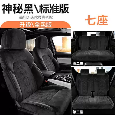 Modelə uyğun (Original) oturacaq örtükləri | Four-Season Use, Rams Car Accessories - mysterious-black-standard-edition-seven-seats-remarks