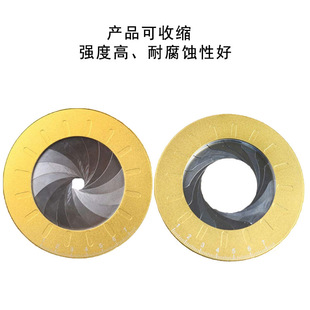 Qing cross-border hot-selling round drawing circle tool adjustable measurement drawing 304 stainless steel creative drawing ruler accessories