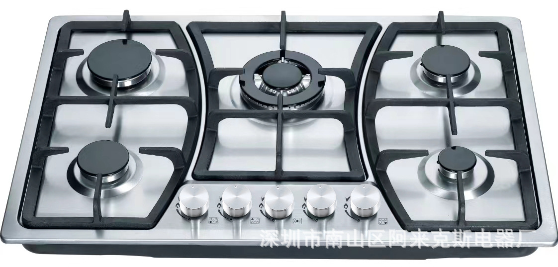 Comercio exterior cuatro cuatro ojos incrustados exportar estufas de gas domésticas estufas de gas estufas de acero incrustadas dos