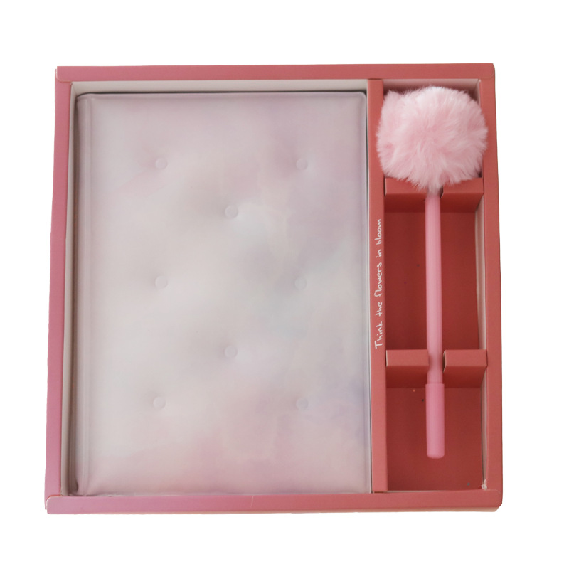 보라색 베개 책(선물 상자)