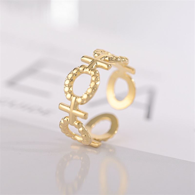 Fashion Plant Heart Shape Snake Titanium Steel Open Ring 1 Piece