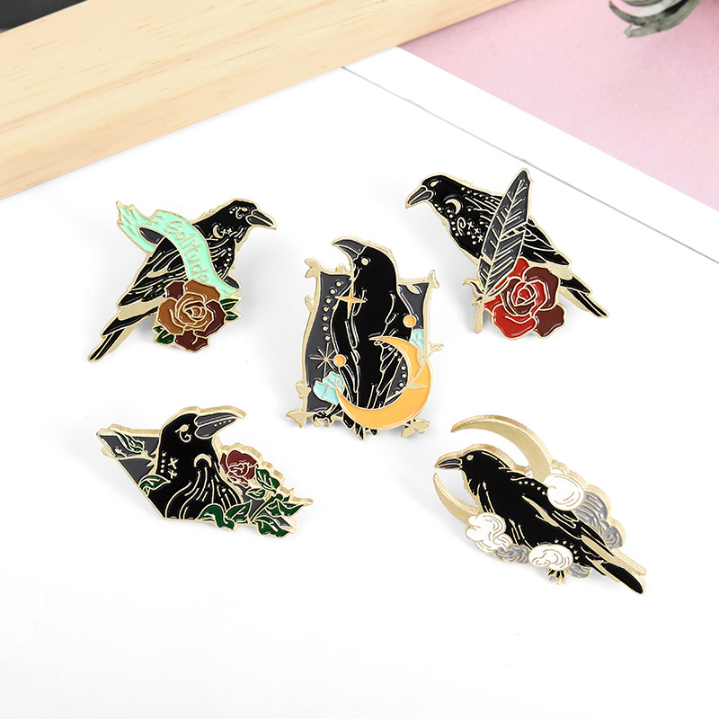 Cartoon Style Animal Alloy Enamel Unisex Brooches display picture 3