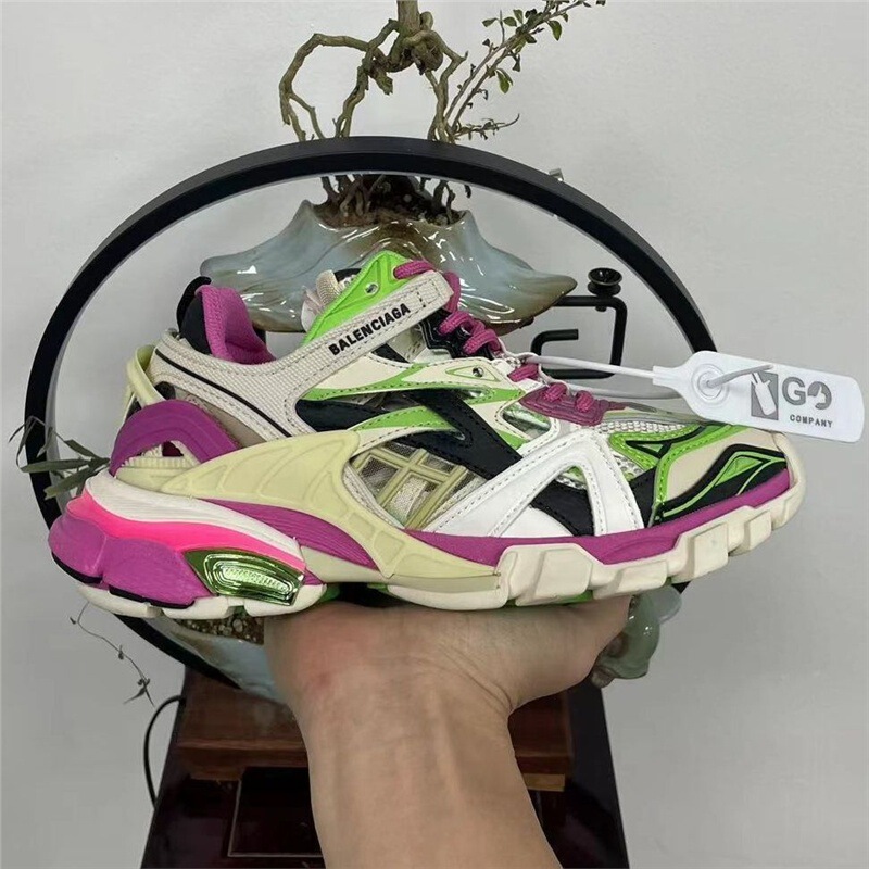 纯原批发巴黎四代老爹鞋track2.0情侣潮流运动跑步鞋男女透气百搭|undefined