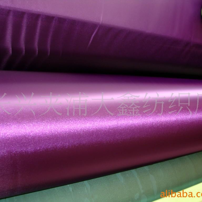 厂家直供 量大价优 细纹 色丁布面料 50d 75 100 150d poly satin