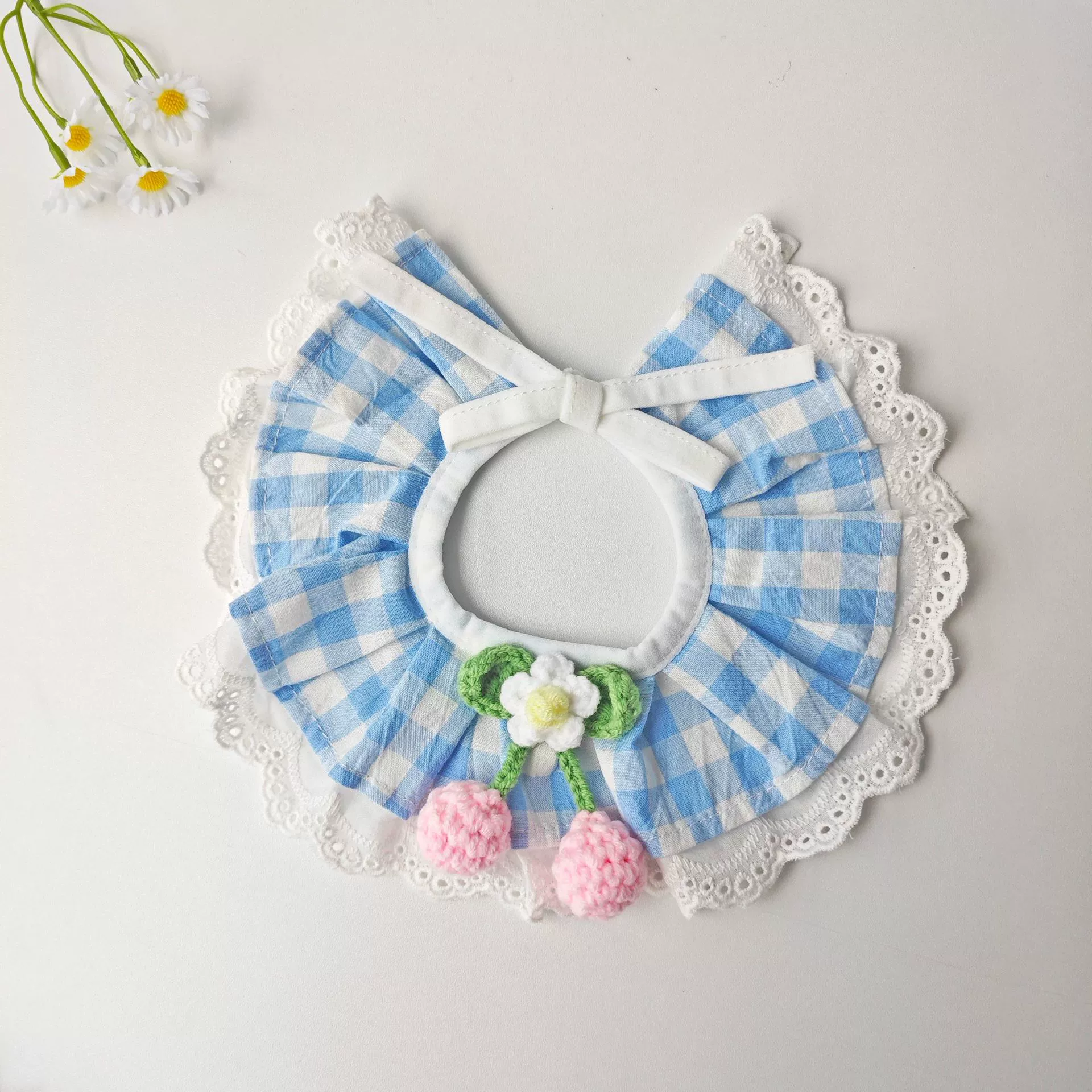 Аксессуары для домашних животных, нагрудники для кошек и щенков, украшение на шею, нагрудники для кошек, ошейники, милые вязаные кошки-рагдоллы для домашних животных