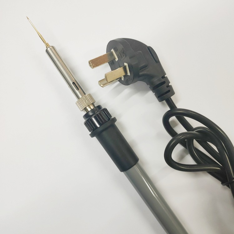 新款手工烫花电烙铁调温绣花烫花剪纱烫花边镂空剪蕾丝边DIY工具