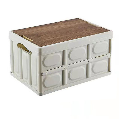 Camping storage box, outdoor stall, multifunctional foldable camping meal box, car storage box, portable