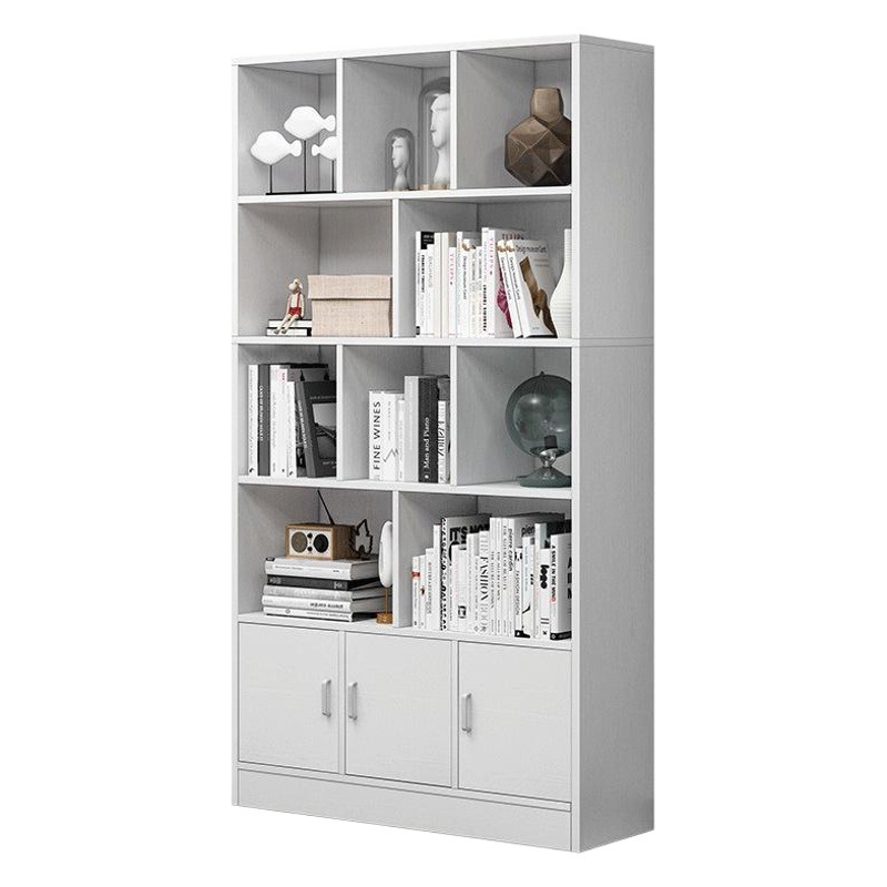 Estantería simple, estantería, piso simple, dormitorio para estudiantes, gabinete de exhibición, gabinete de almacenamiento, estante de almacenamiento pequeño