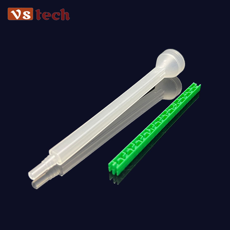 喇叭口6-24方形混合管 厂家定制透明静态方形混合嘴 混合更均匀