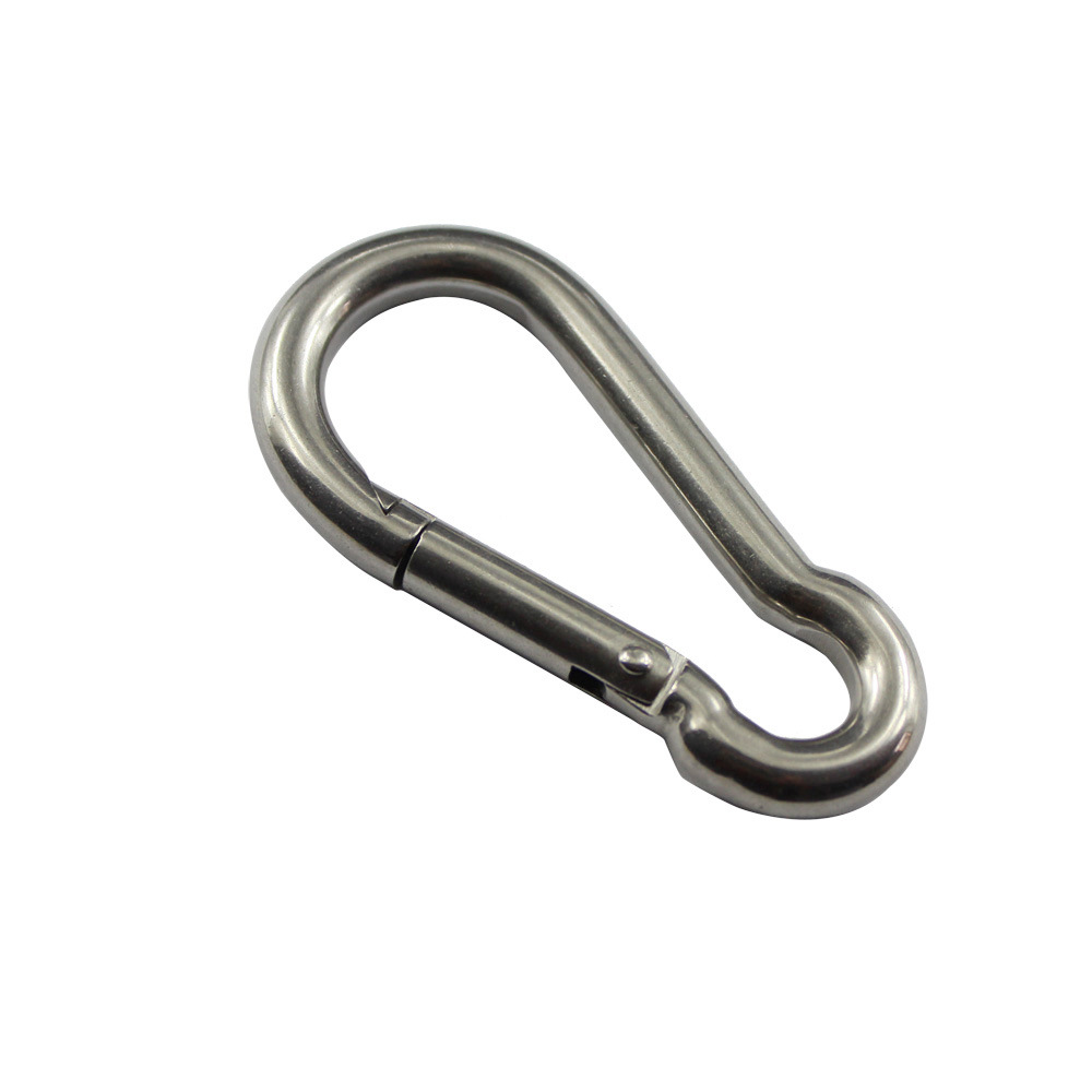 Stainless steel 304316 spring hook carabiner spring buckle outdoor…