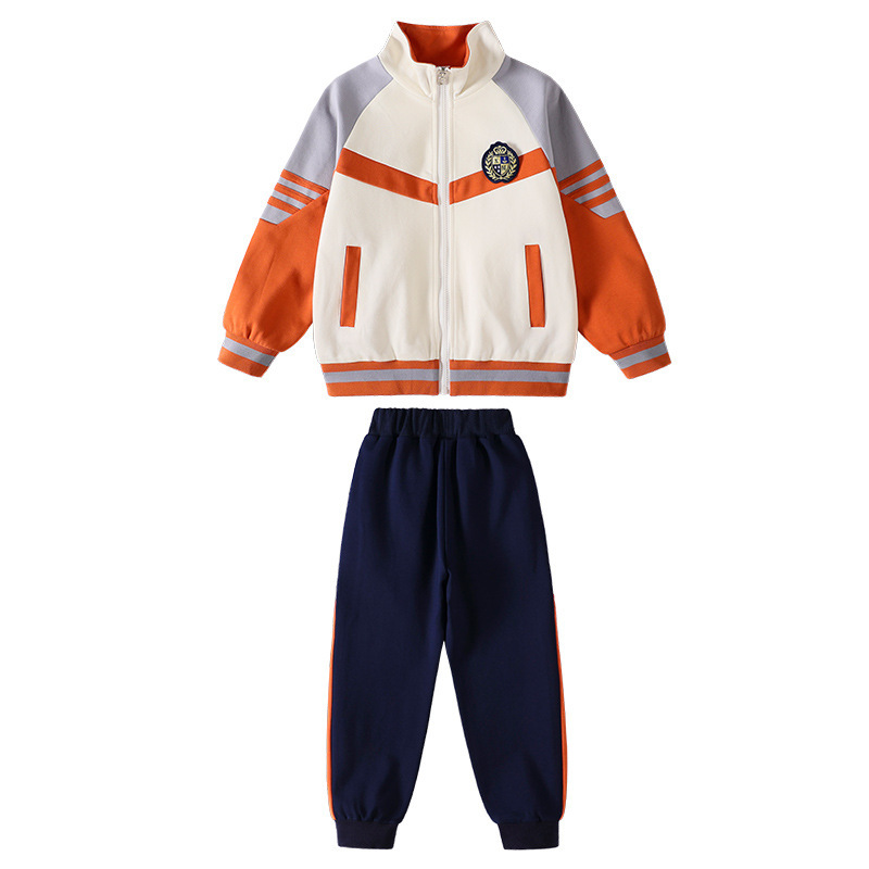幼儿园园服春秋装棒球服三件套一年级班服运动小学生校服夏天套装|undefined