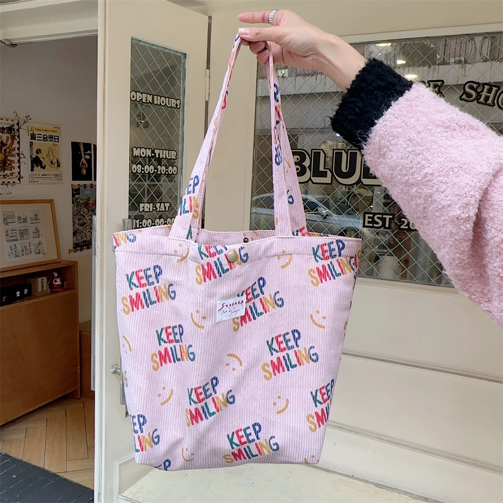 310241 Autumn and Winter single-shoulder bag, large capacity handbag, student cloth bag, 2023 Artistic women's Bag, Casual bag undefined