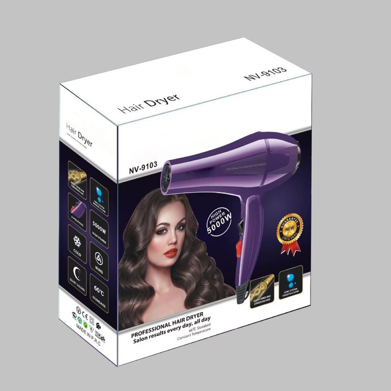 クロスボーダーヘアドライヤーヘアサロンハイパワーブルーライトヘアドライヤー家庭用大風力マイナスイオン恒温ヘアケア速乾|undefined