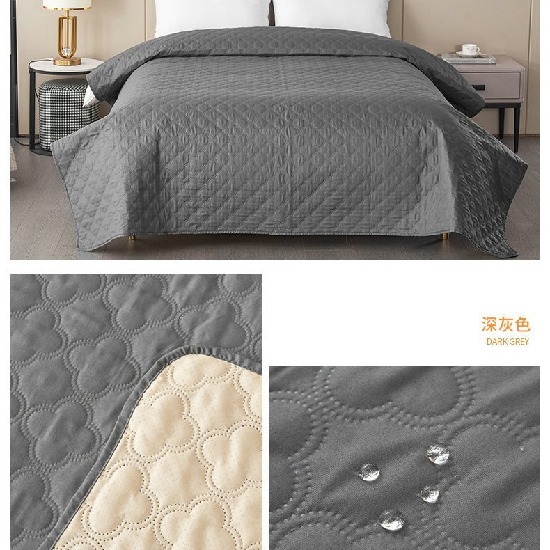 Comercio exterior mascota impermeable pañal pad lavado acolchado repujado artesanía colcha de gran tamaño impermeable antideslizante hoja de cama al por mayor