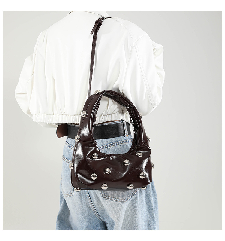 225g Weight Polyester Lining Material Zipper Closure Type Single Shoulder Strap Strap Type Handbag Bags Type Daily, Street, Shopping Occasion Pu Leather Material Solid Color Pattern All Seasons Season Women's Gender Elegant, Streetwear Style Square Shape Medium Size Women's Medium Pu Leather Solid Color Elegant Streetwear  Square Zipper Handbag 9