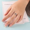 Accessory, fashionable ring suitable for men and women, wish, European style, simple and elegant design