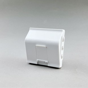 1 Hole French Slant Panel 45X45Mm 1 Port French Zinc Alloy Panel European Panel Slant Information Panel