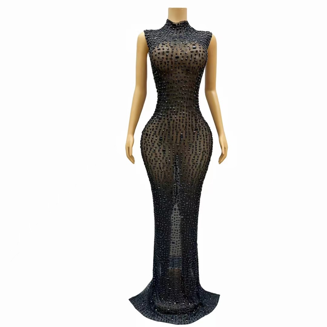 Shiny elegant sexy dress