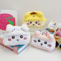 ちいかわウサキイカぬいぐるみ鉛筆バッグ漫画かわいい人気の日本製大容量筆箱文具バッグ