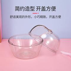 Sure enough, pet hamster golden bear bathroom toilet transparent acrylic dual-purpose landscaping nest shelter pet supplies
