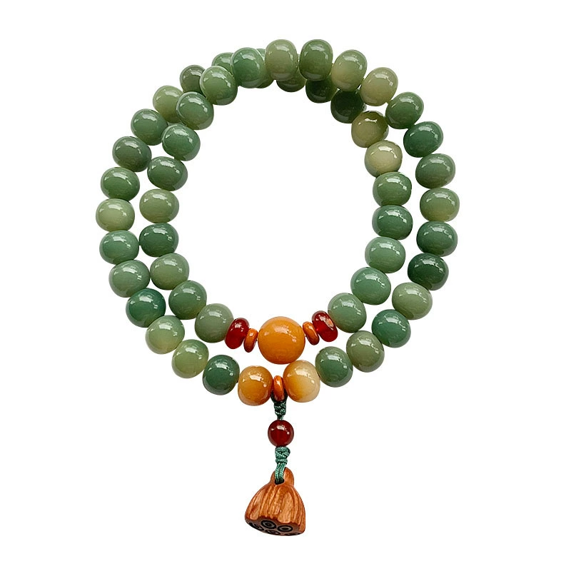 Organic handheld Bodhi rosary walnut