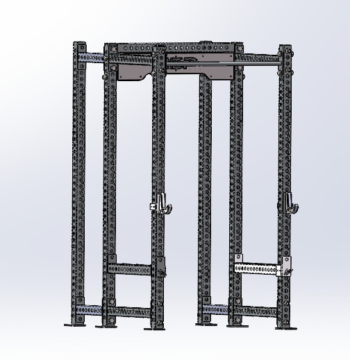 Gimnasio comercial máquina de doble brazo REP Smith máquina pórtico equipo de fitness pequeño pájaro dispositivo de entrenamiento integral