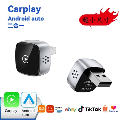 Simsiz CarPlay və Android Auto – Car Connectivity Two-In-One