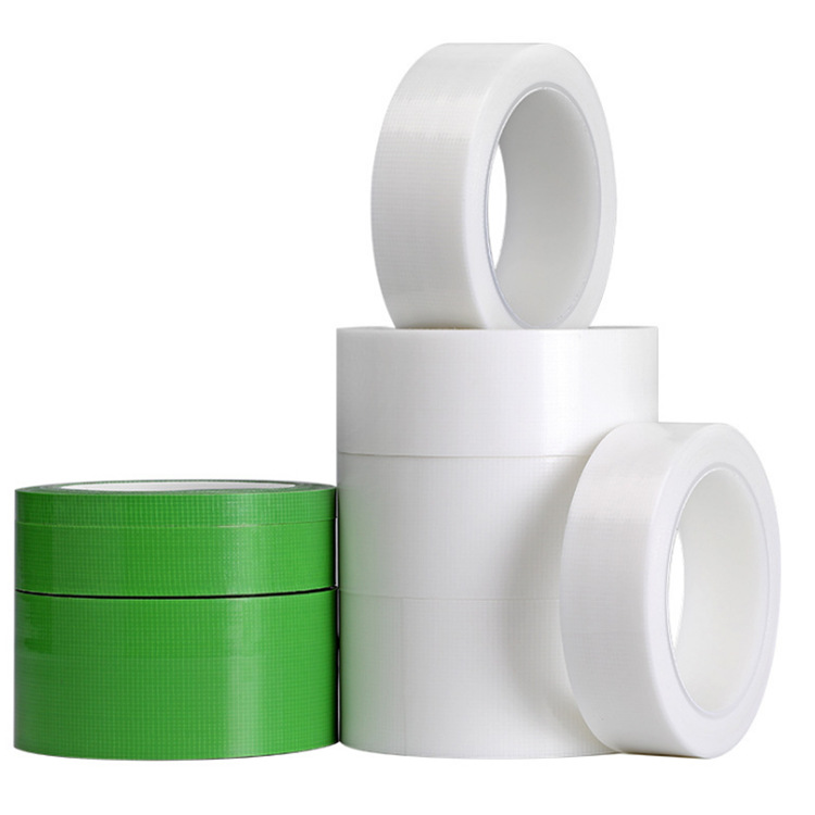 苏州厂家直 接销售白色易撕胶带，苏州衍腾电子生产透明编织胶带