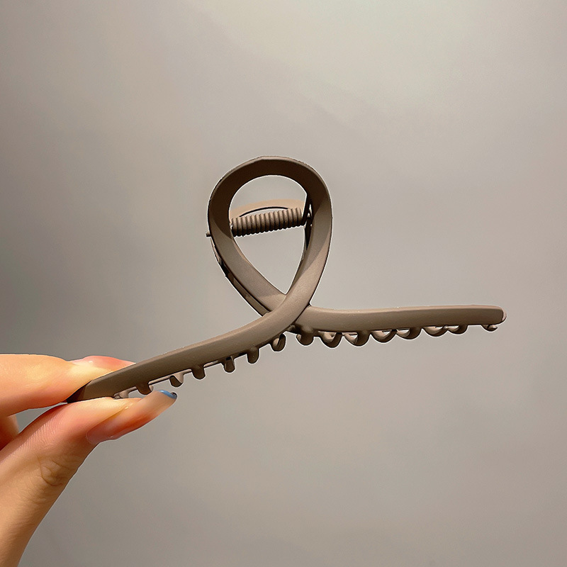 Clip de agarre de alta calidad 2025 nuevo clip para el cabello de alta gama clip para el cabello horquilla grande en la parte posterior de la cabeza clip de tiburón tocado femenino