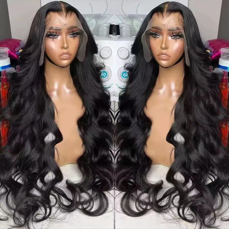 Front Lace Wig 13X4 Lace Frontal Wigs Human Hair Wig Women's Long Hair Full Headgear Front Lace Wig 13X4 Lace Frontal Wigs Human Hair Wig Women's Long Hair Full Headgear