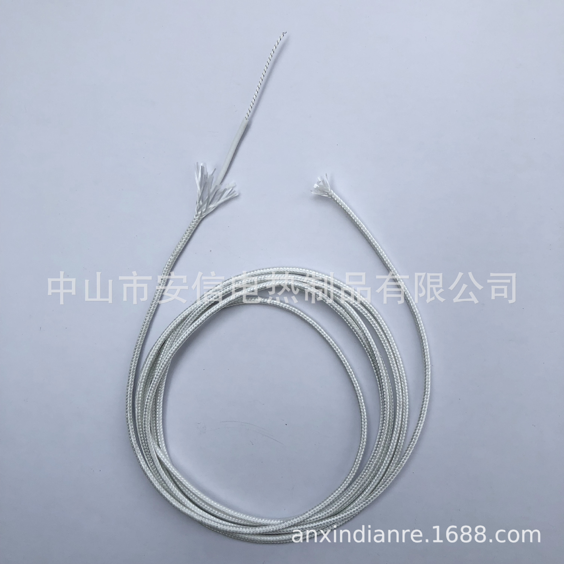 玻纤编织发热线 编织硅胶加热线打热线 毛巾架发热线保温线