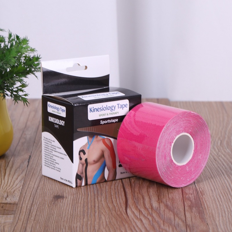 Kinesiología cinta muscular parche elástico cinta deportiva en caja muscular efecto interno parche en stock al por mayor