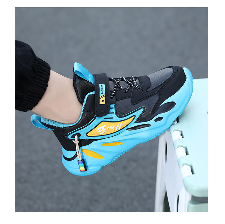 Breathable Mesh Lightweight Trainers For Kids Casual Running Shoes_voghion.com