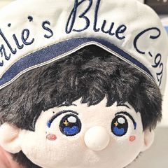 周深属性Blue泡団子綿人形かわいい超萌えぬいぐるみ帽子付き