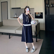 2026��װ�¿���mm����Ů��������ƴ�Ӷ���T���������ȹ��װ