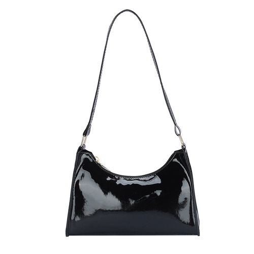 Armpit women's bag baguette bag 2024 new style French simple texture foreign style commuting fashion hand-held shoulder bag