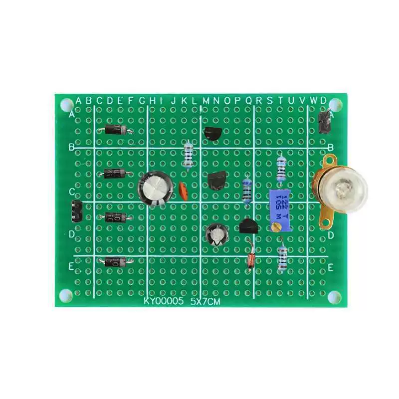 Electronic practice for beginners for elementary school students, DIY, circuit