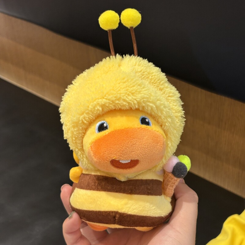 本物のスポット DuoAi Capybara Lulu 周辺ぬいぐるみ面白いスクールバッグバッグペンダントキーホルダー人形ギフト|undefined