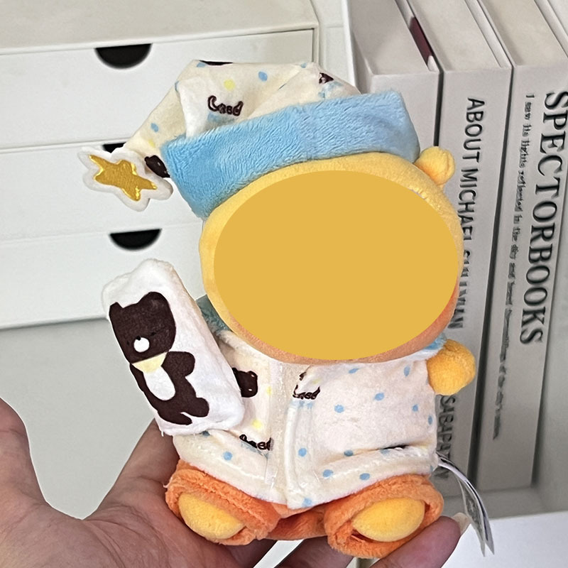 仅娃衣10cm晚安睡衣套装lulu玩偶服通用棉花娃娃公仔可爱配饰批发|undefined
