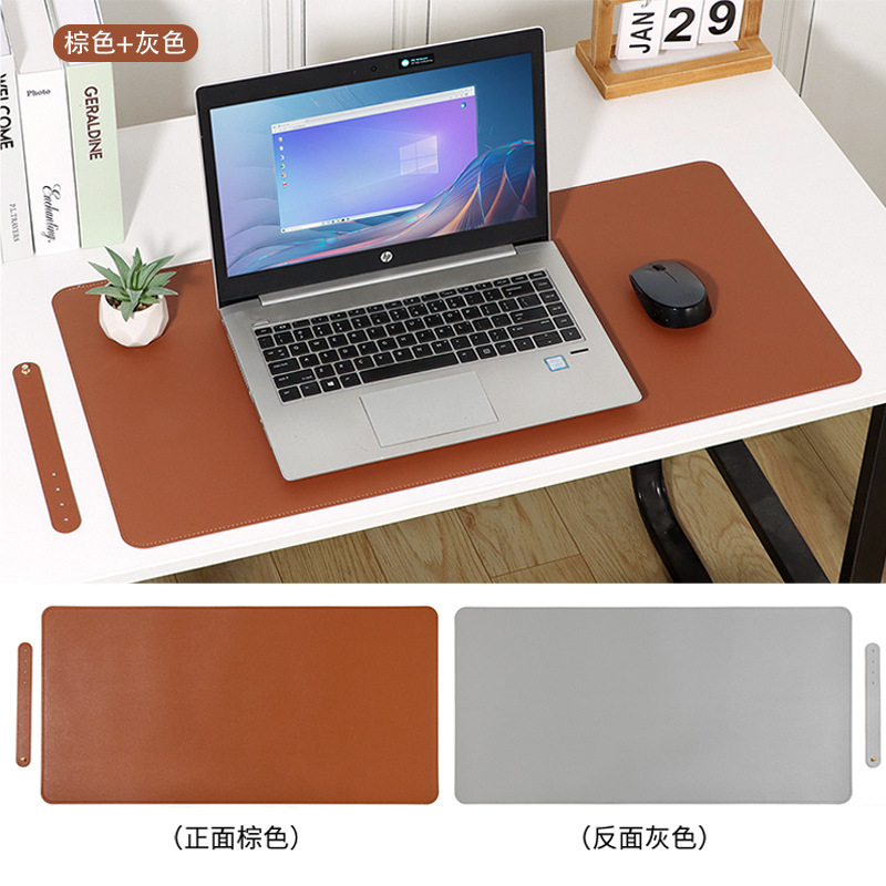 マウスパッド超巨大耐汚れ両面革防水清潔デスクマットゲームキーボードパッドパソコン事務机マット|undefined