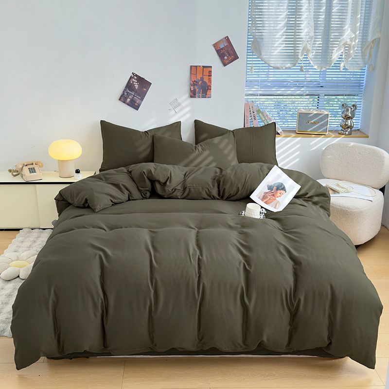 Military green / Single quilt cover: [110x150cm]