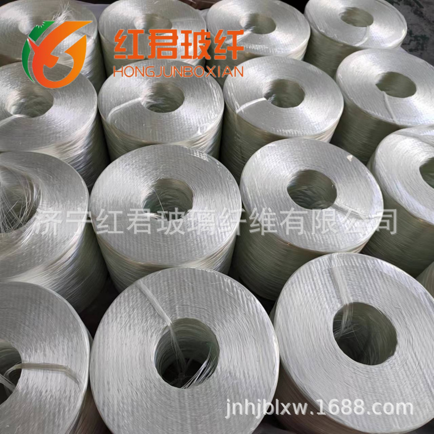 济宁红君玻璃纤维 供应 中碱玻璃纤维缠绕纱2400- 4800tex