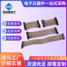 40P杜邦线彩排线母对母 公对母 公对公头2.0/2.54mm10/20/21/30CM