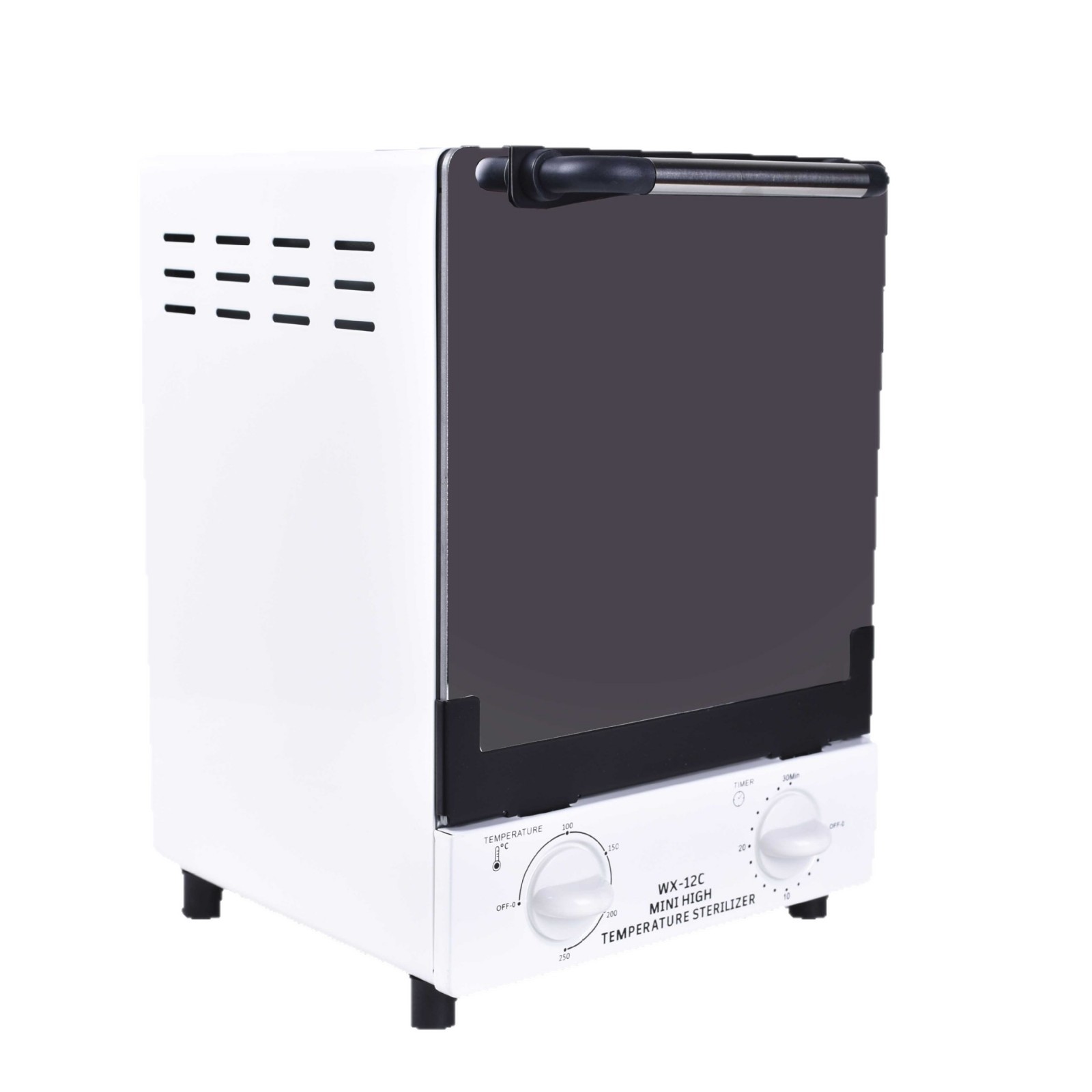 Esterilizador de herramientas WX-12C, alta temperatura/infrarrojos, para uñas, tijeras, alicates, caja de desinfección portátil