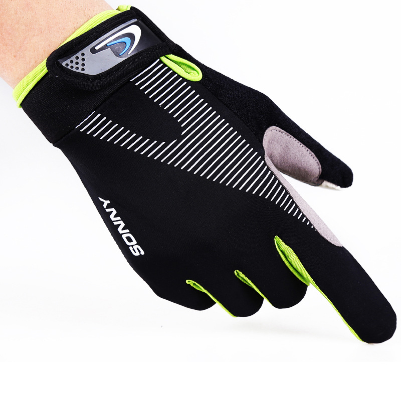 Silk summer gloves for cycling for men and women