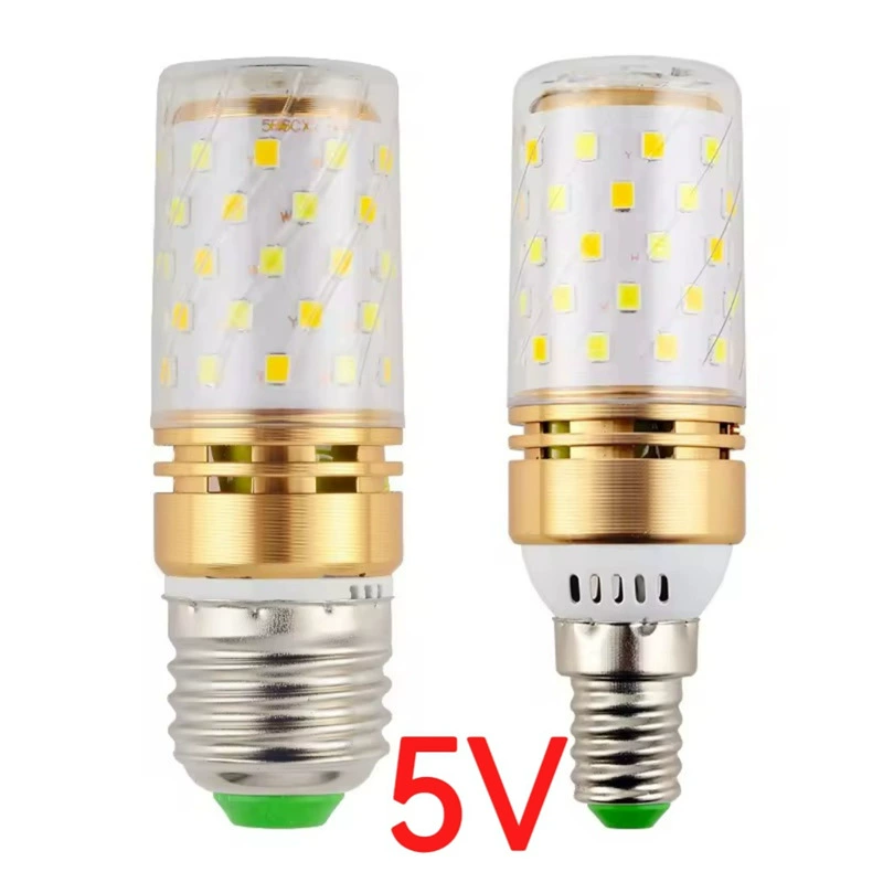 LED bulb, candle, 5v, 12v, three colors, 24v, 12W