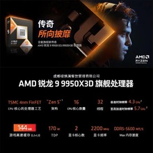 ƷAMDJ9 9950X3D̎1632̺bCPU֧B650\X870