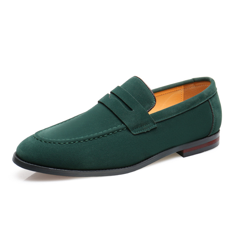 Versatile Loafers One Foot Stirrup Casual Soybean Shoes_voghion.com