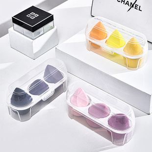 Water-Soaking Large Makeup Sponge Set, Dual-Use for Dry and Wet, Powder Puff, Makeup Sponge, Beauty Tool, Liquid Foundation, High Elasticity