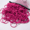 Children's elastic hair rope, hair accessory handmade, 20 colors, European style